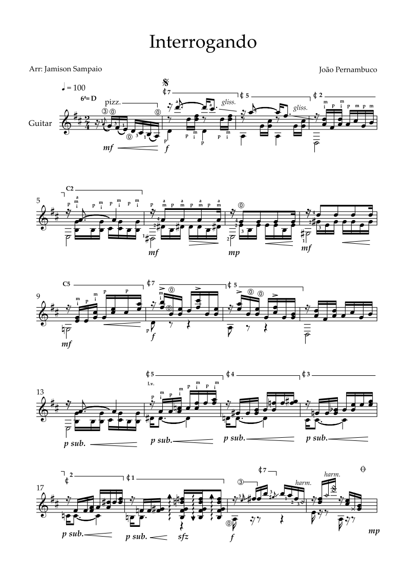 primeira página interrogando